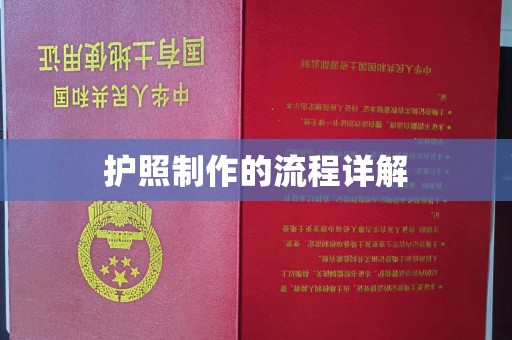 新和护照制作的流程详解
